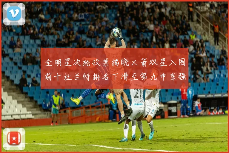 全明星次轮投票揭晓火箭双星入围前十杜兰特排名下滑至第九申京强势晋级第十位